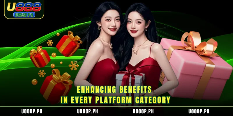 Enhancing benefits in every platform category