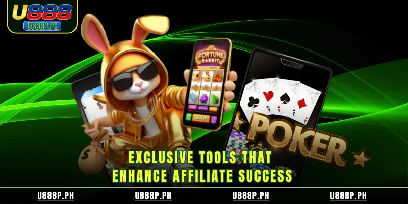 Exclusive tools that enhance affiliate success