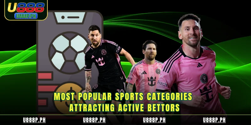 Most popular sports categories attracting active bettorsMost popular sports categories attracting active bettors