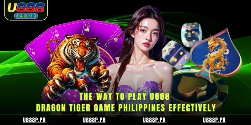 The way to play U888 Dragon Tiger  game Philippines effectively