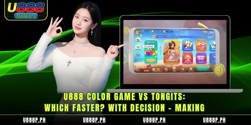 U888 Color Game vs Tongits Which Faster with decision making
