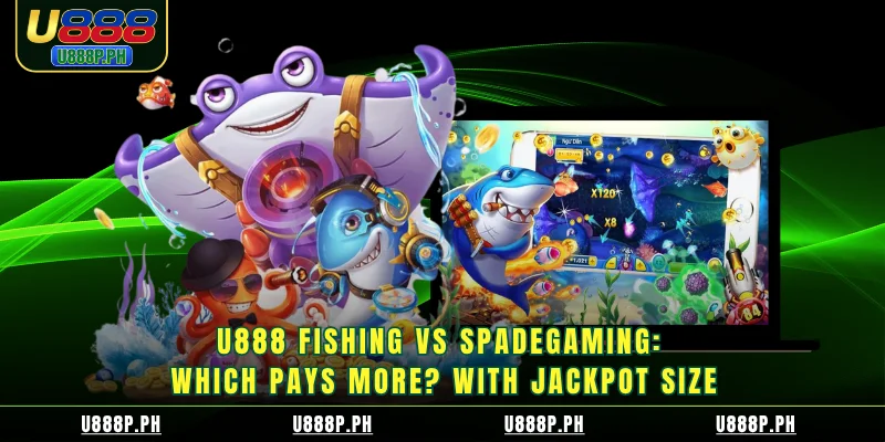 U888 Fishing vs Spadegaming: Which pays more? with jackpot size