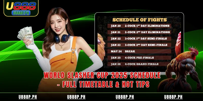World Slasher Cup 2025 Schedule Full Timetable Hot Tips